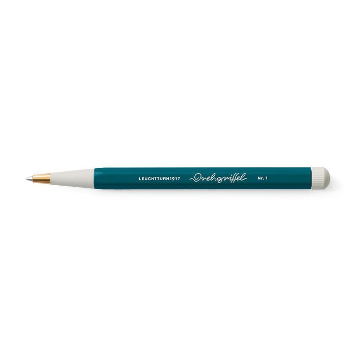 Drehgriffel Nr. 1, Pacific Green - Ballpoint pen with royal blue ink