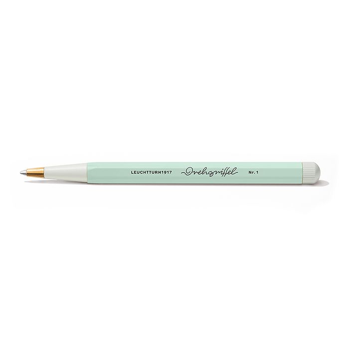 Drehgriffel Nr. 1, Mint Green -Ballpoint pen with royal blue ink