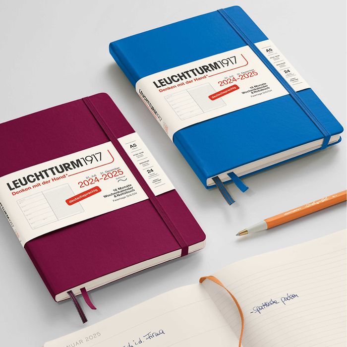 Weekly Planner & Notebook 18 Months, german