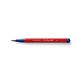 Drehgriffel Nr. 1, Red/Royal Blue - Ballpoint pen, Bauhaus Edition