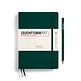 Notebook Medium (A5), Hardcover, 251 numbered pages, Forest Green, plain