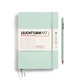 Notebook Medium (A5), Hardcover, 251 numbered pages, Mint Green, dotted