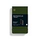 Notepad Pocket (A6) Monocle, Hardcover, 184 numbered pages, Olive, Dotted