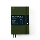 Monocle Wallet B6+, Hardcover, 192 numbered pages, Olive, dotted