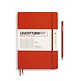 Notebook Composition (B5), Softcover, 123 numbered pages, Fox Red, ruled