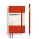 Notebook Pocket (A6), Softcover, 123 numbered pages, Fox Red, plain